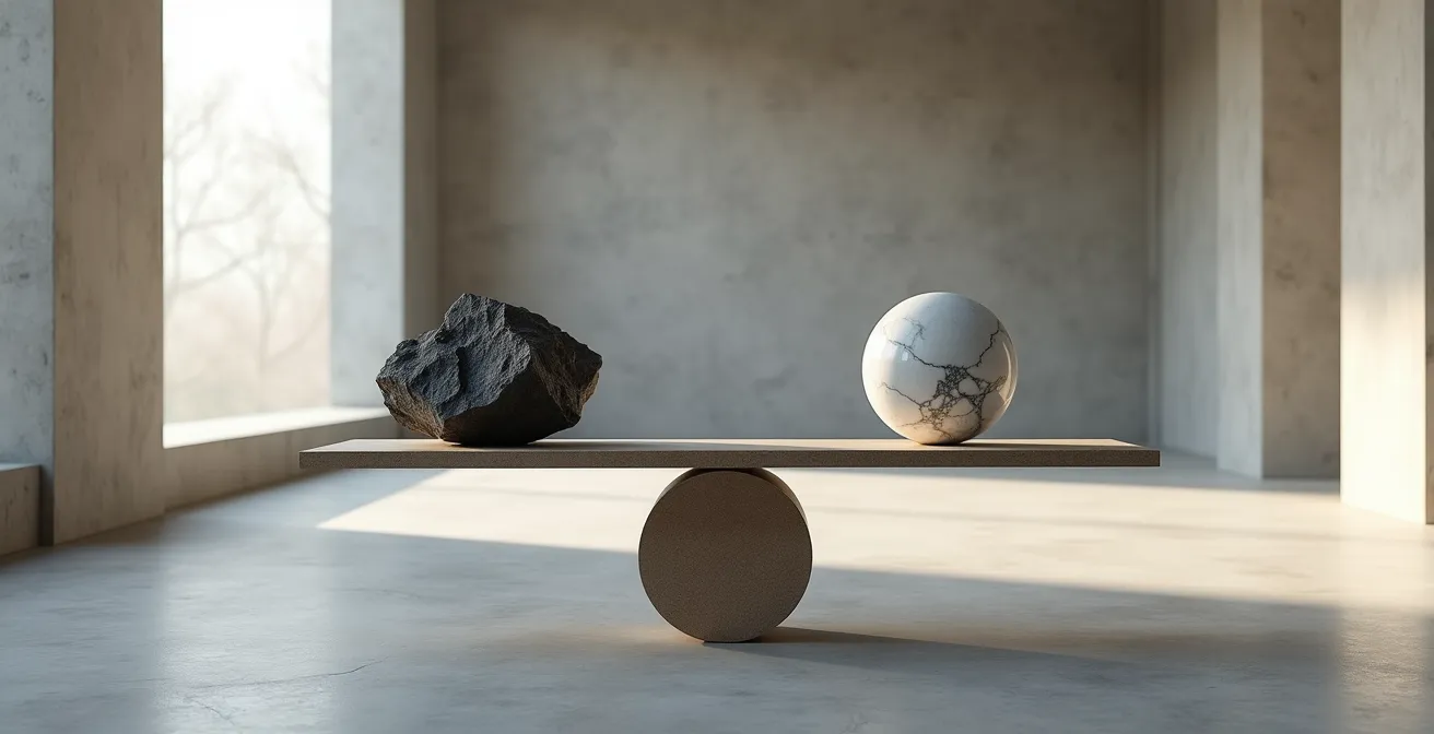 Visual comparison of ETH versus USDC collateral risk profiles