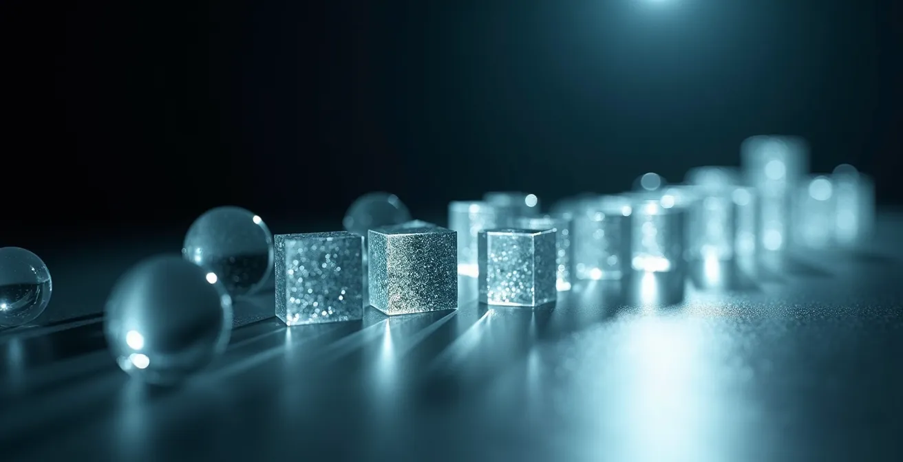 Visual metaphor of data migration showing secure transfer of learning records