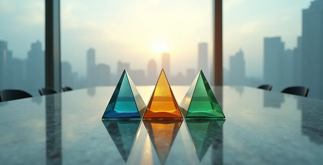 Visual representation of channel mastery metrics and portfolio strategy